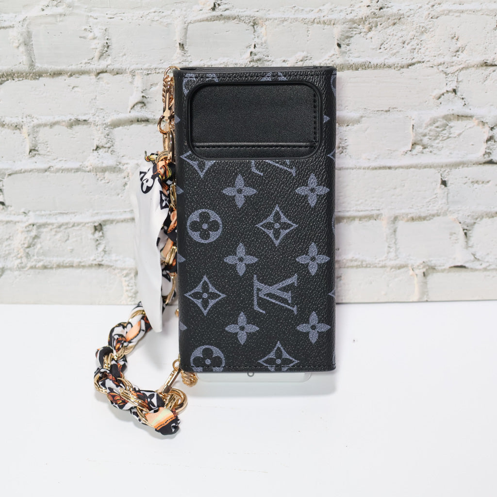 Crossbody LV Wallet Case