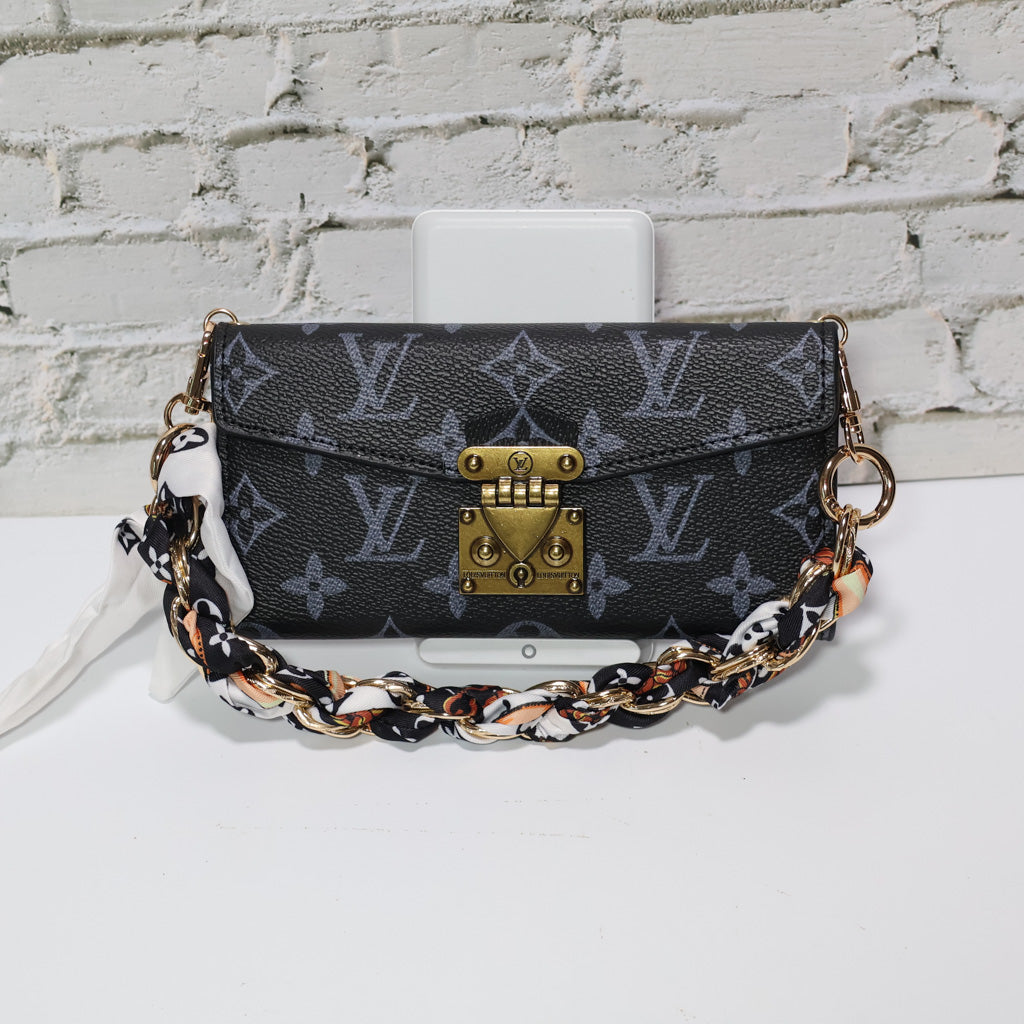 Crossbody LV Wallet Case