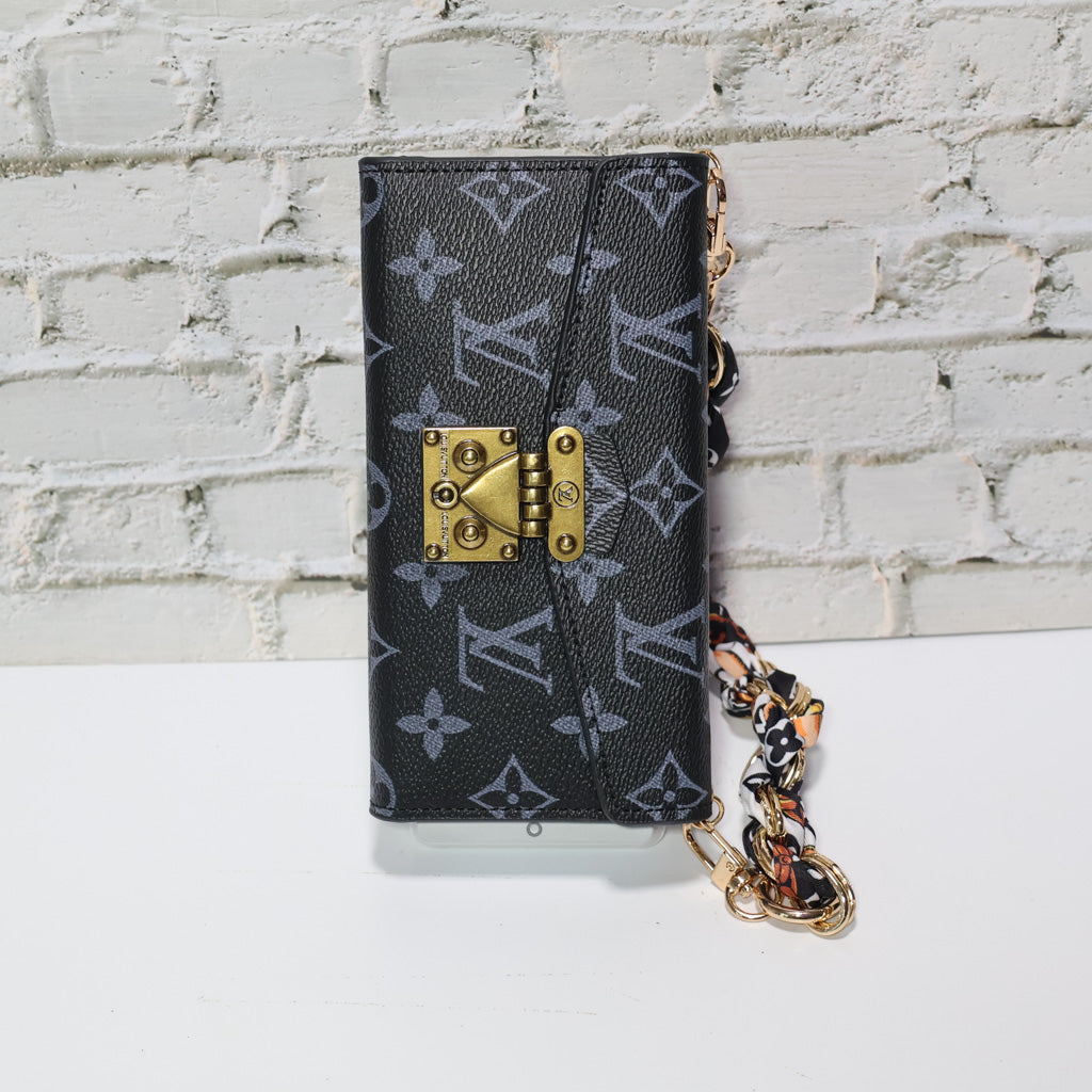Crossbody LV Wallet Case