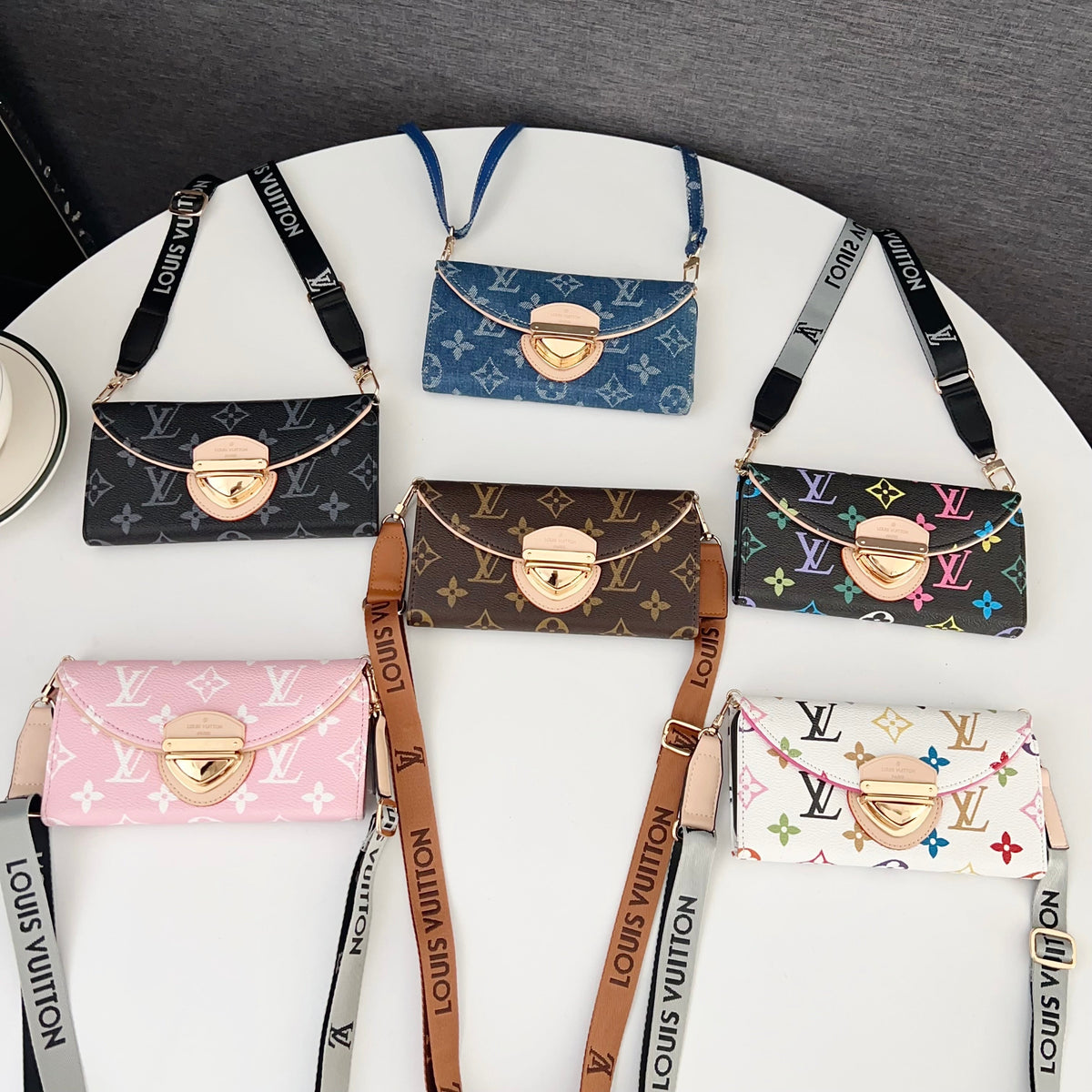 Samsung Galaxy LV Case Crossbody Mini Wallet