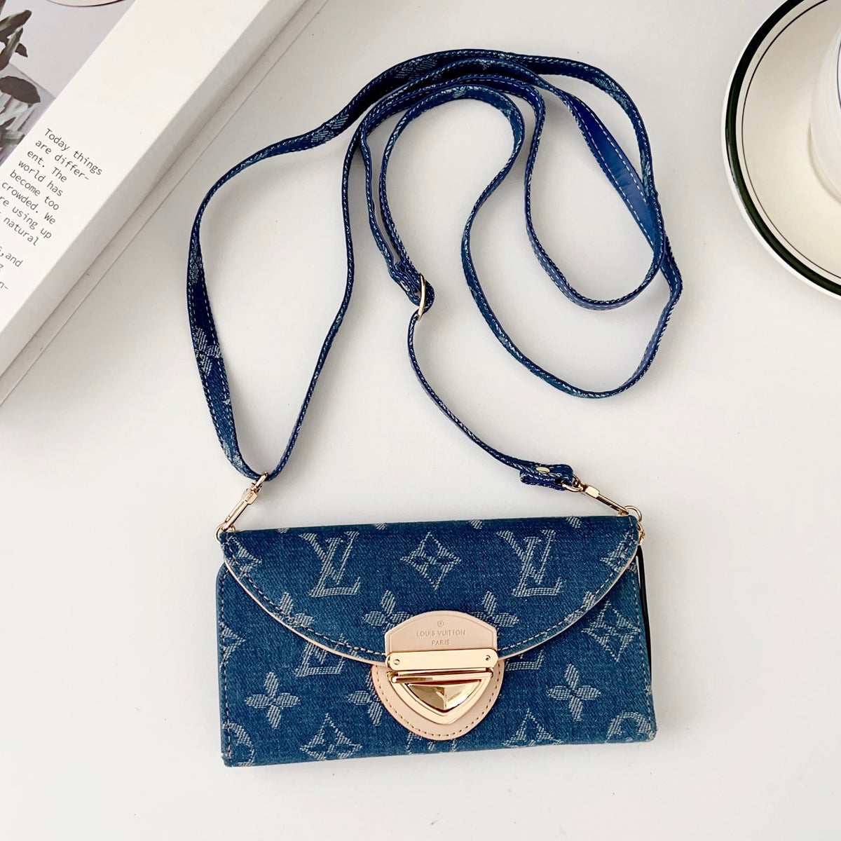 Samsung Galaxy LV Case Crossbody Mini Wallet