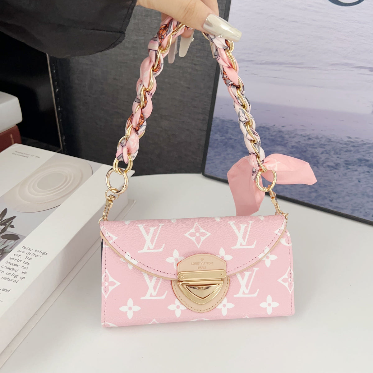 Samsung Galaxy LV Case Crossbody Mini Wallet