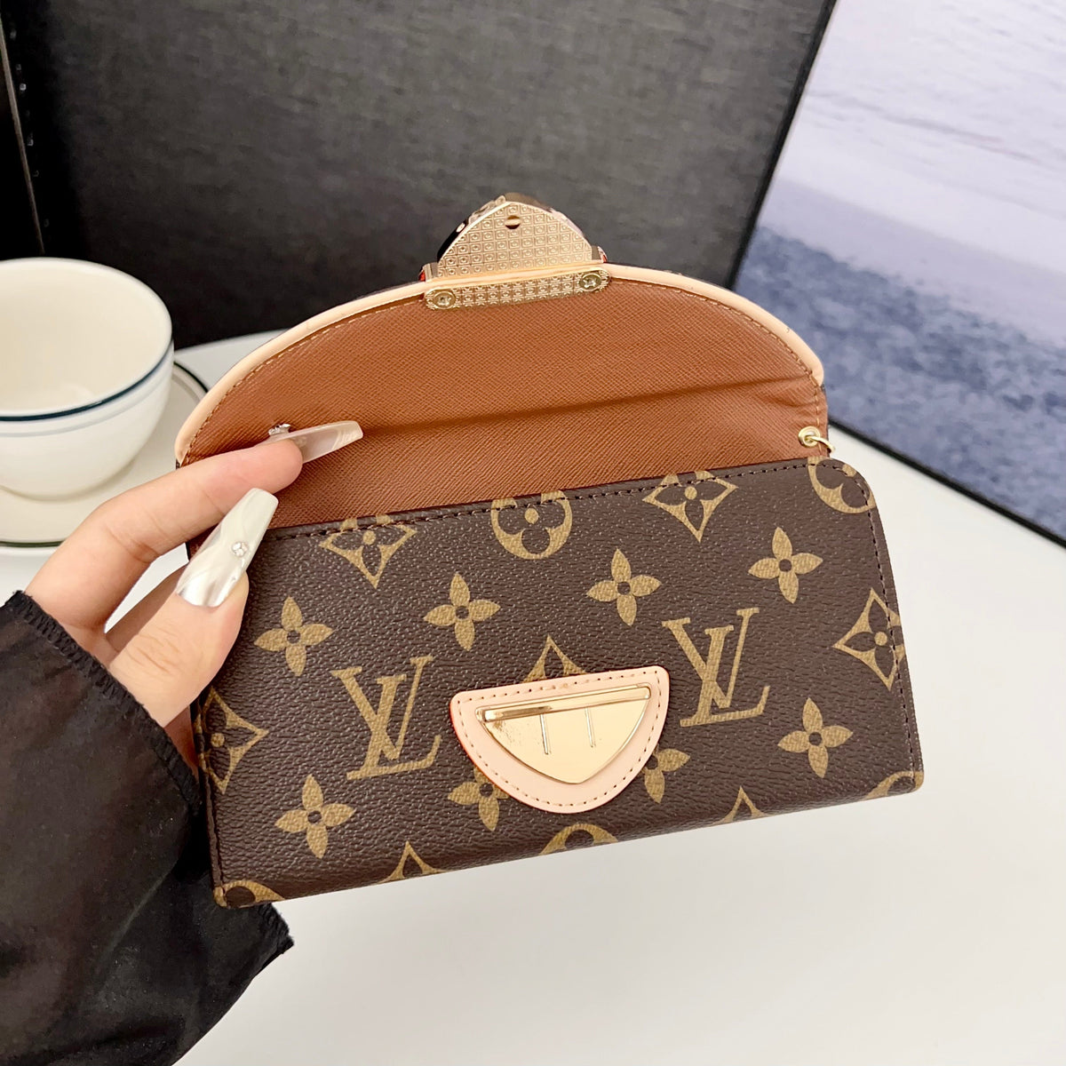 Samsung Galaxy LV Case Crossbody Mini Wallet