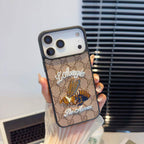GG Embroidery iPhone Case