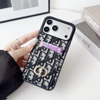 Fabric DR Phone Case Card Holder
