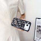 Fabric DR Phone Case Card Holder