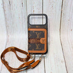 Designer Crossbody LV Zipped iPhone Case