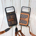 Designer Crossbody LV Zipped iPhone Case