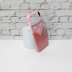 Glamour Accent LV Leather iPhone Case