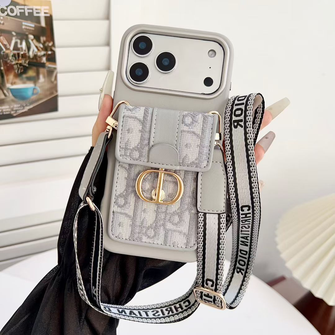 DR Crossbody iPhone Case Card Holder