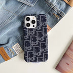 Dior iPhone Case Denim Fabric Design