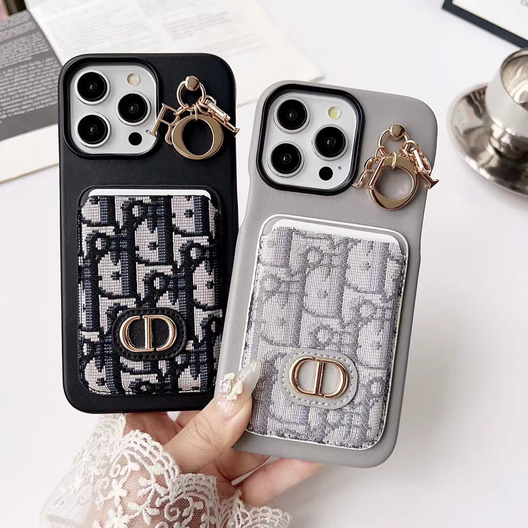 Christian Dior iPhone Case Card Slot