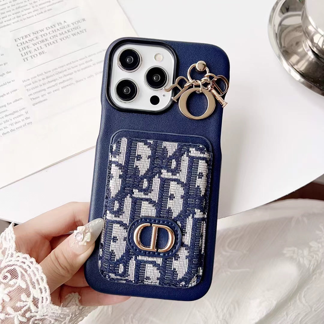 Christian Dior iPhone Case Card Slot