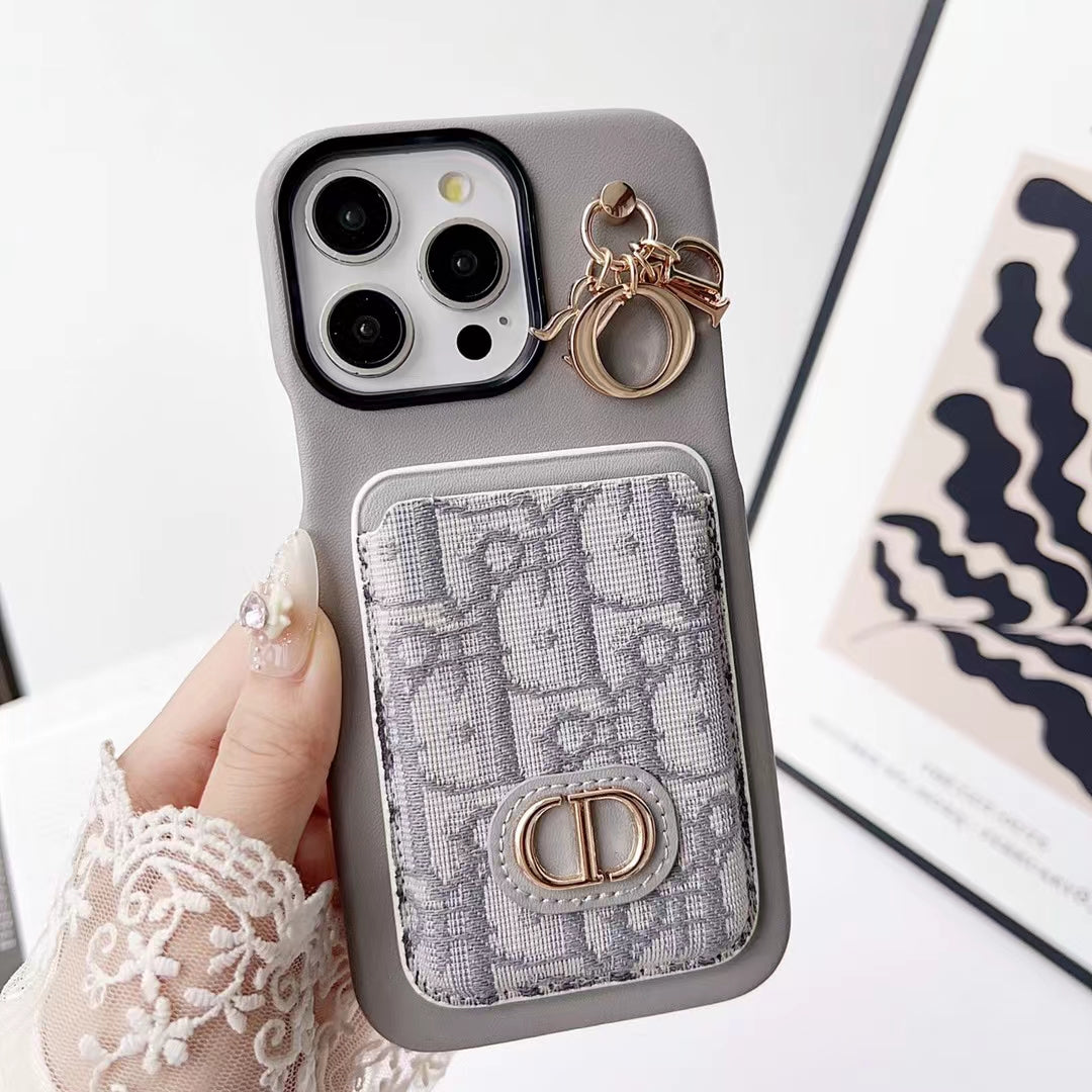 Christian Dior iPhone Case Card Slot