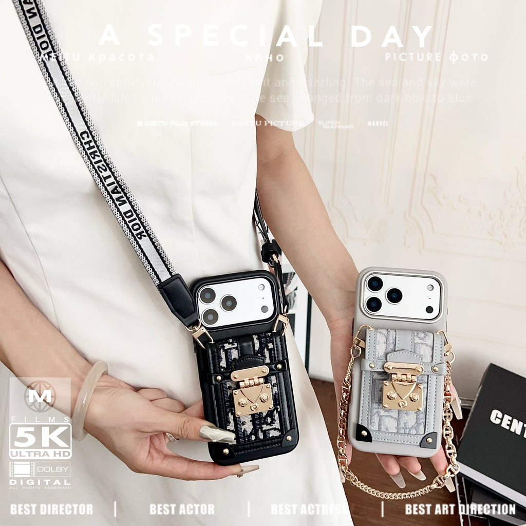 Fashion Dior Crossbody Phone Case