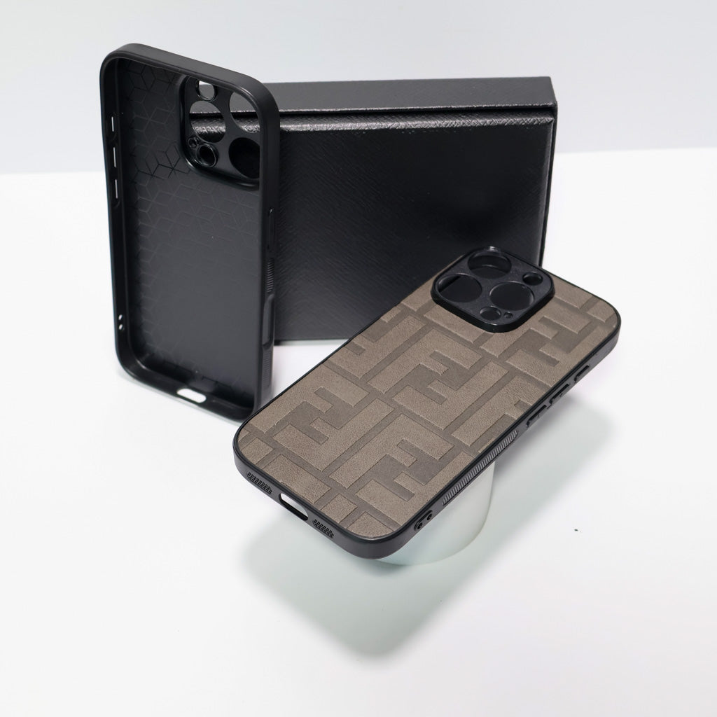 Fendi Leather iPhone Case
