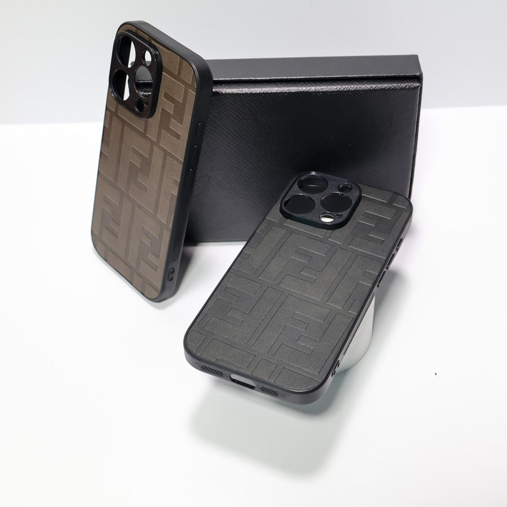 Fendi Leather iPhone Case