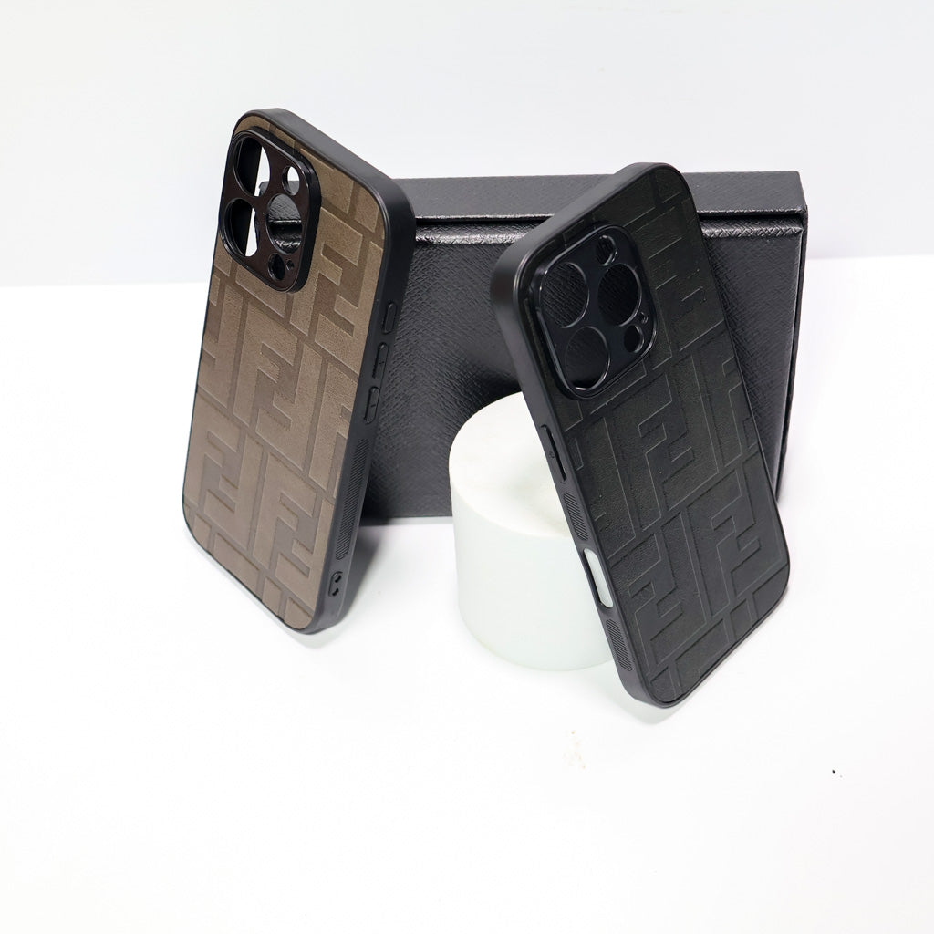 Fendi Leather iPhone Case