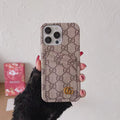 GG iPhone Case Card Slot Accent Color