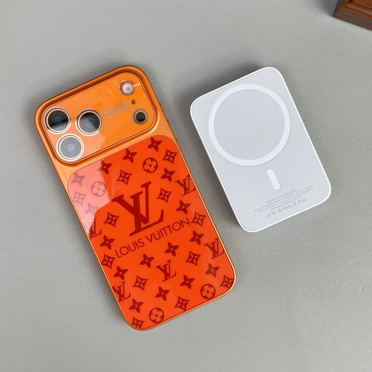 Gloss Monogram LV Phone Case
