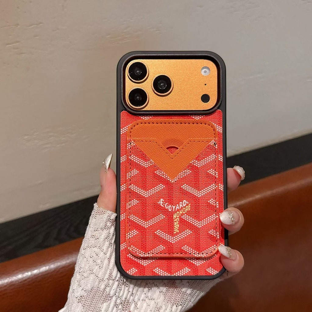 Goyard Magnet Card Holder Phone Case