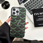 Goyard Phone Case Electroplated
