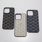 Goyard Phone Case for iPhone 13 14 15 16 Pro Max Plus Series