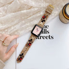 Fashion Gucci Design Apple Watch Band Wrist Strap