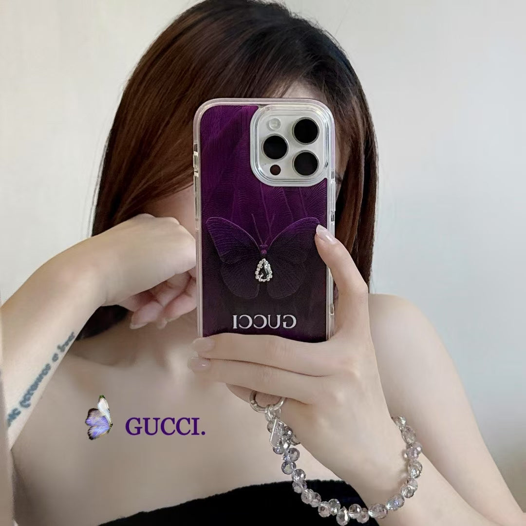 GG Butterfly iPhone Case