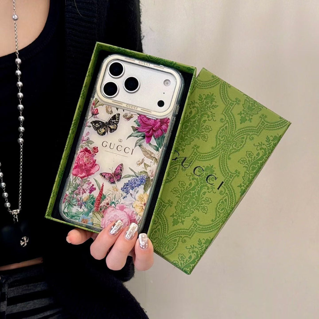 Gucci Clear Case Print Pattern