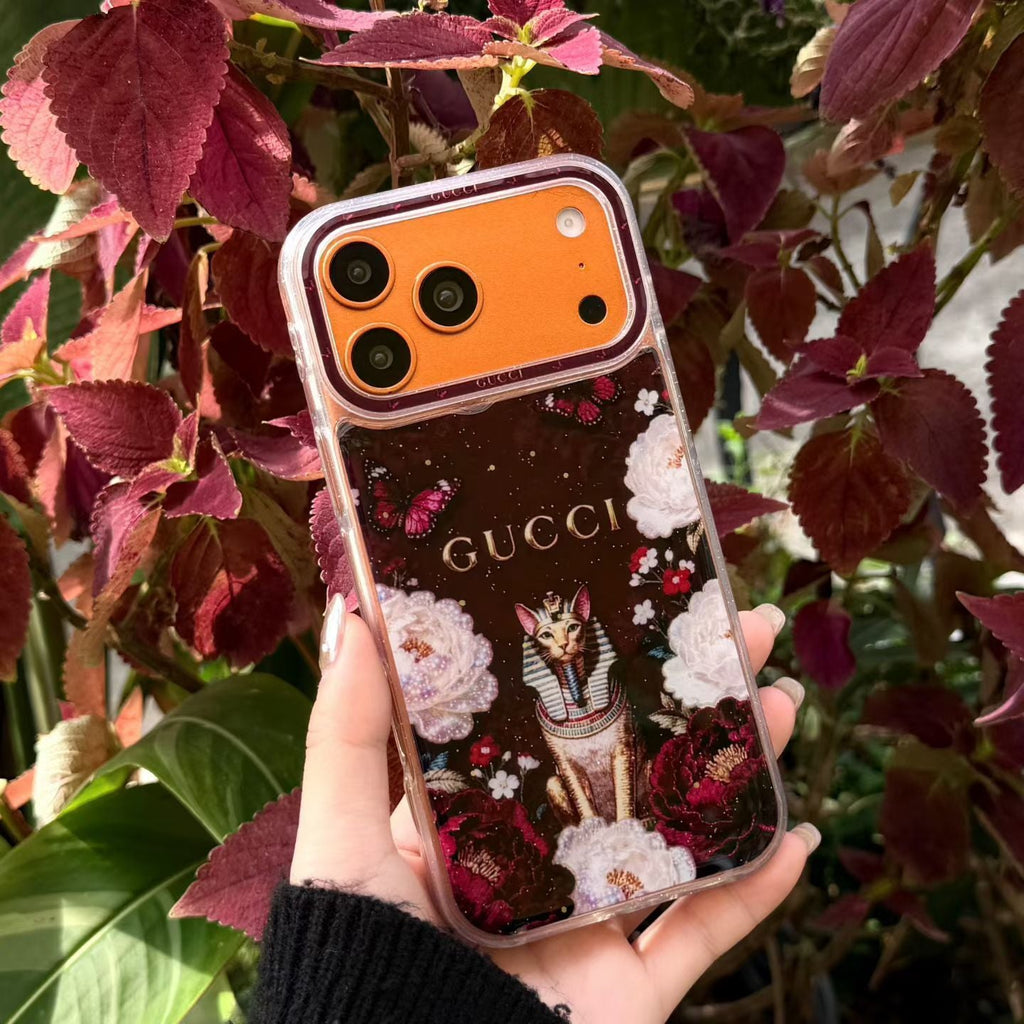 Gucci Clear Case Print Pattern