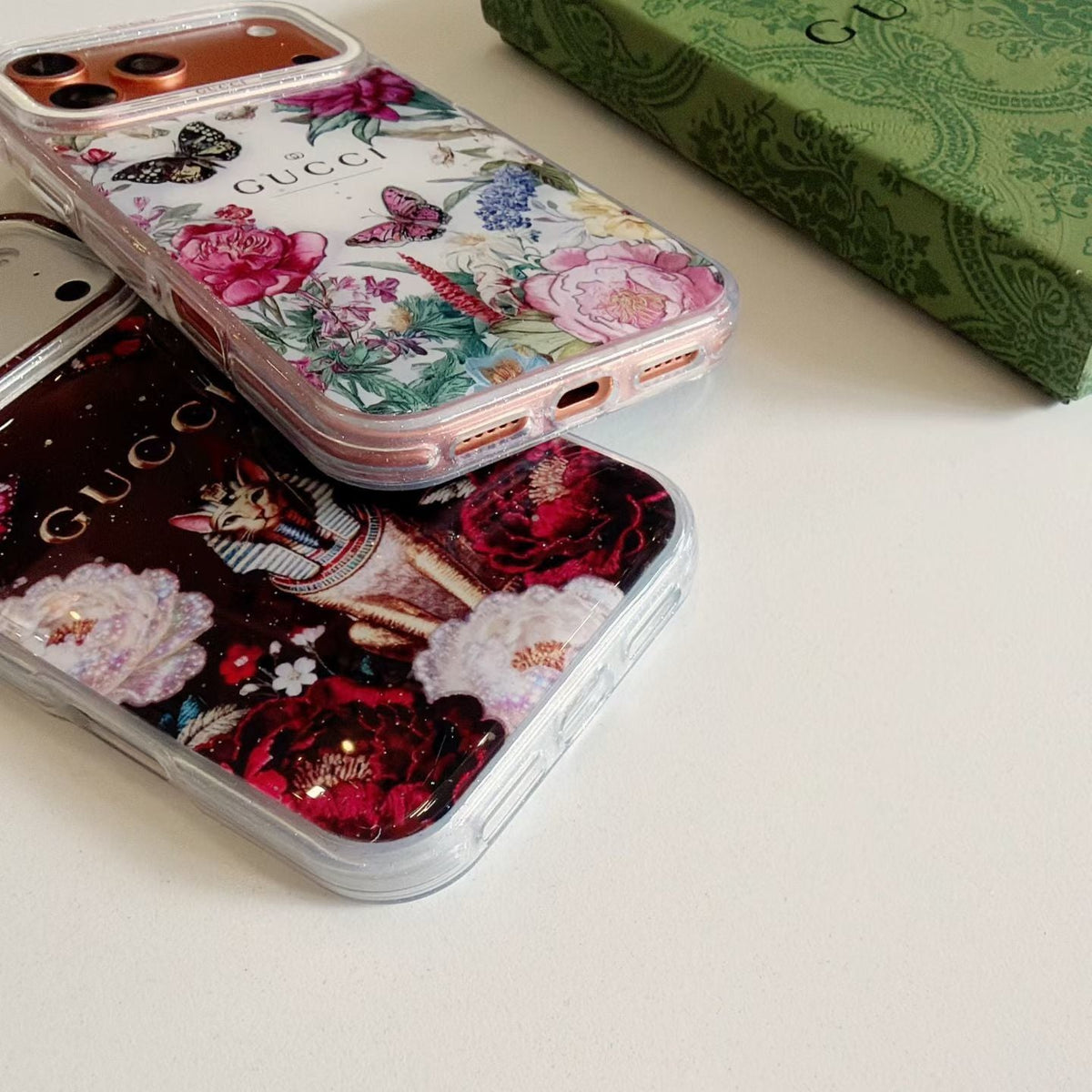 Gucci Clear Case Print Pattern
