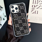 GG Card Slot Denim iPhone Case