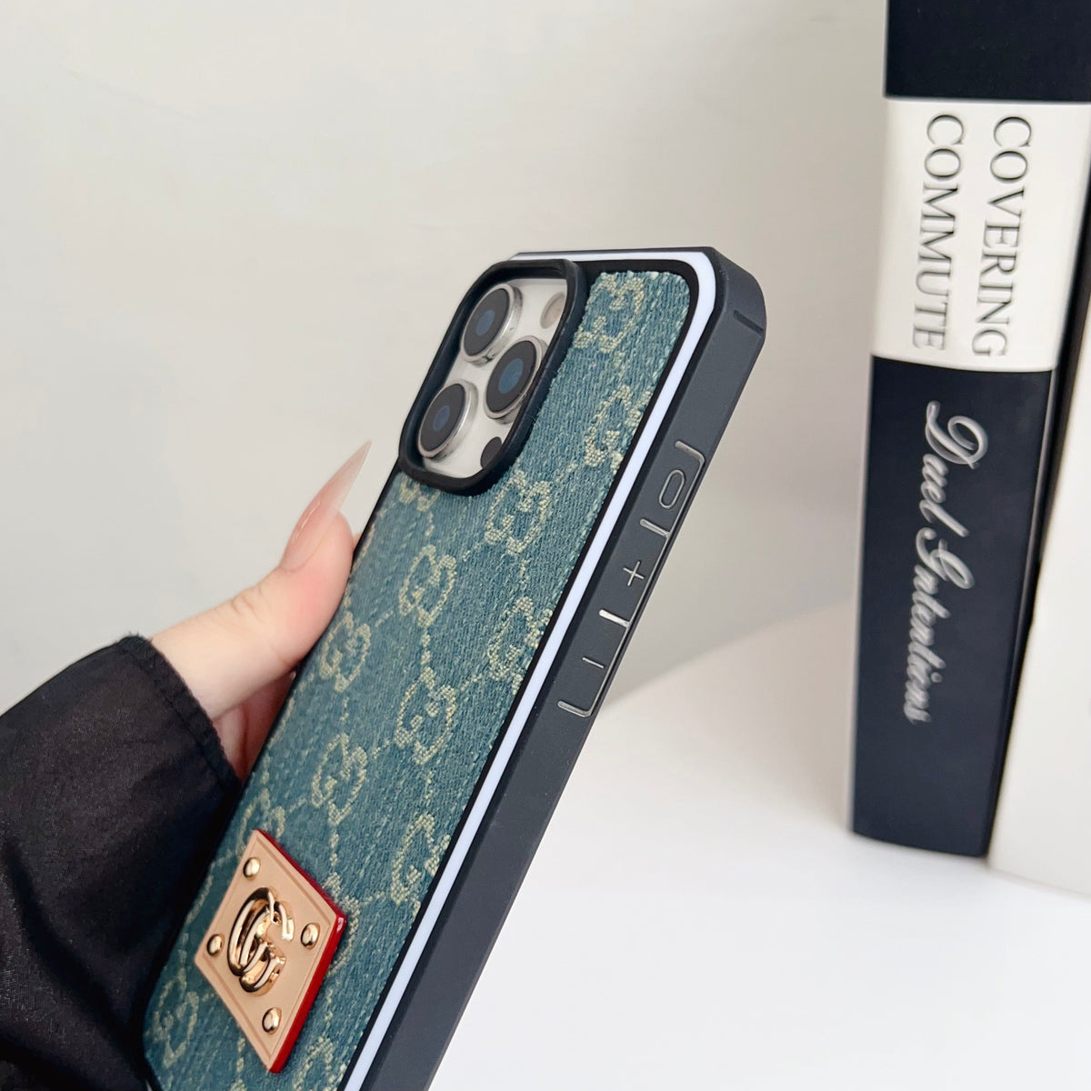 GG Denim iPhone Case