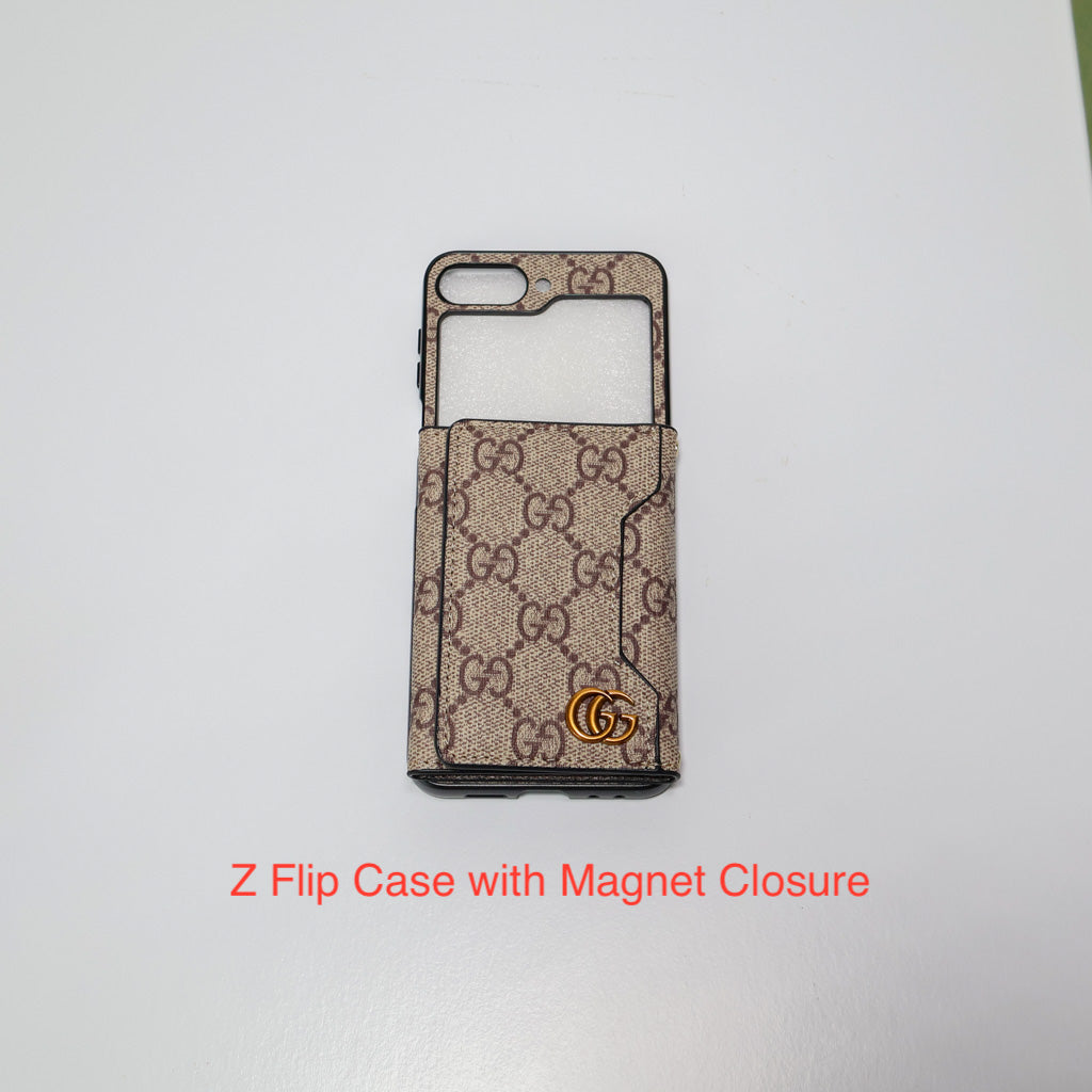 GG Z Flip Wallet Phone Case