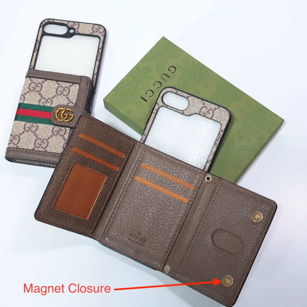 GG Z Flip Wallet Phone Case