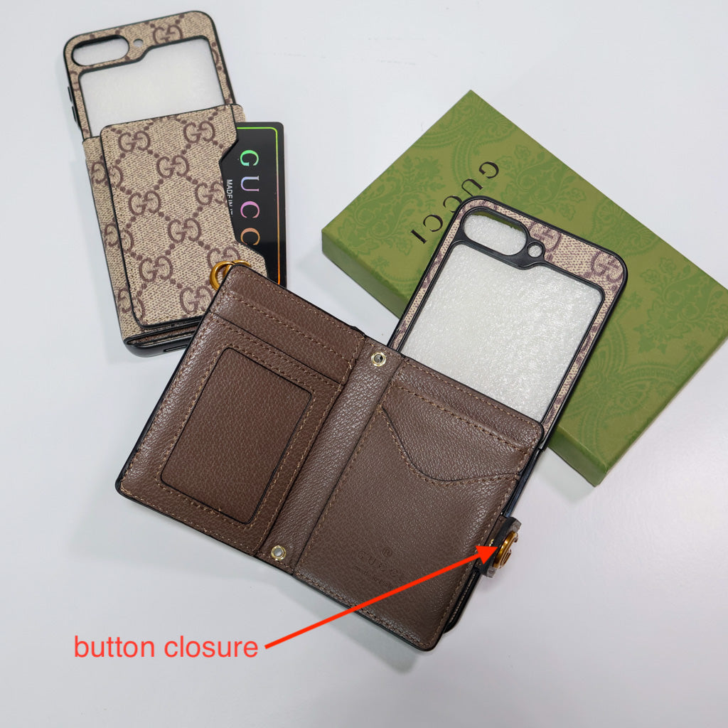 GG Z Flip Wallet Phone Case