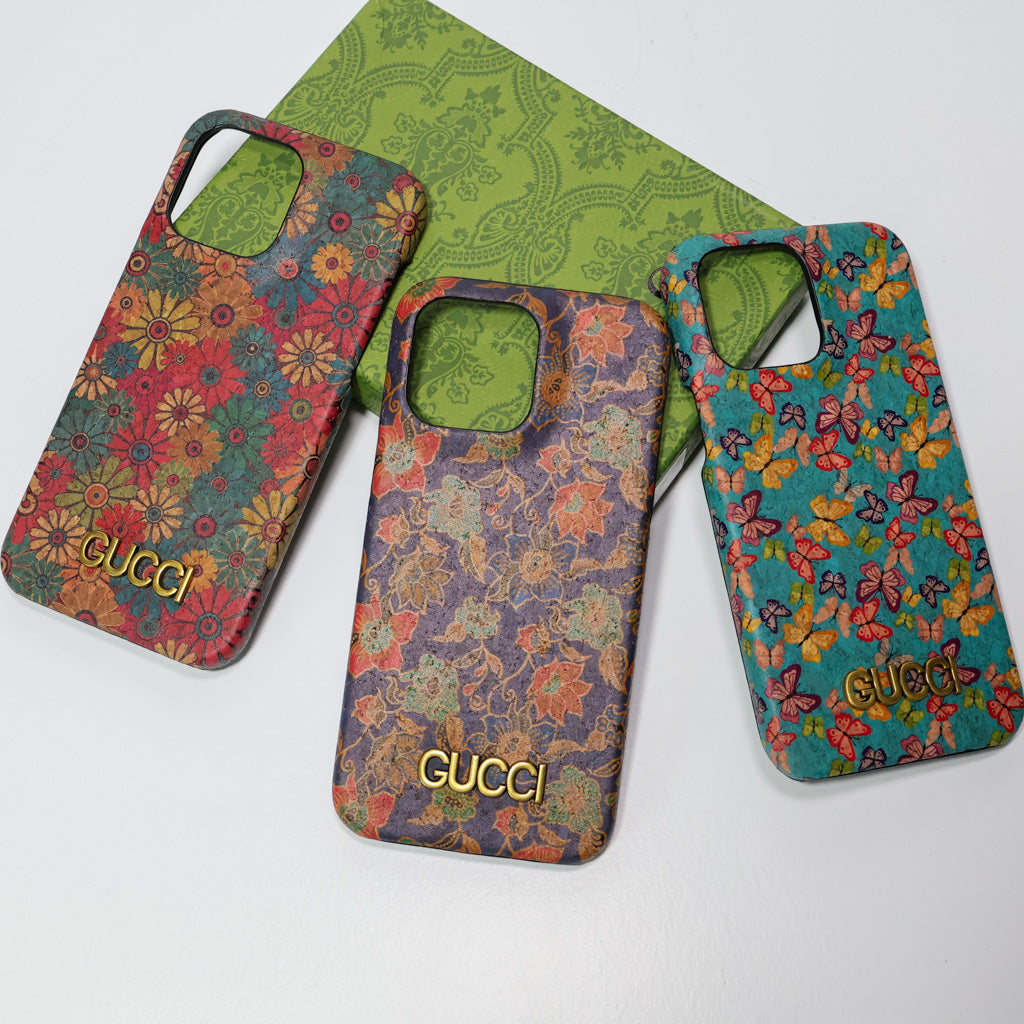 GG Flower Phone Case for iPhone 13/14/15/16 Pro Max Plus