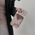 GG Style Phone Case Magnet Card Holder