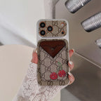 GG Style Phone Case Magnet Card Holder