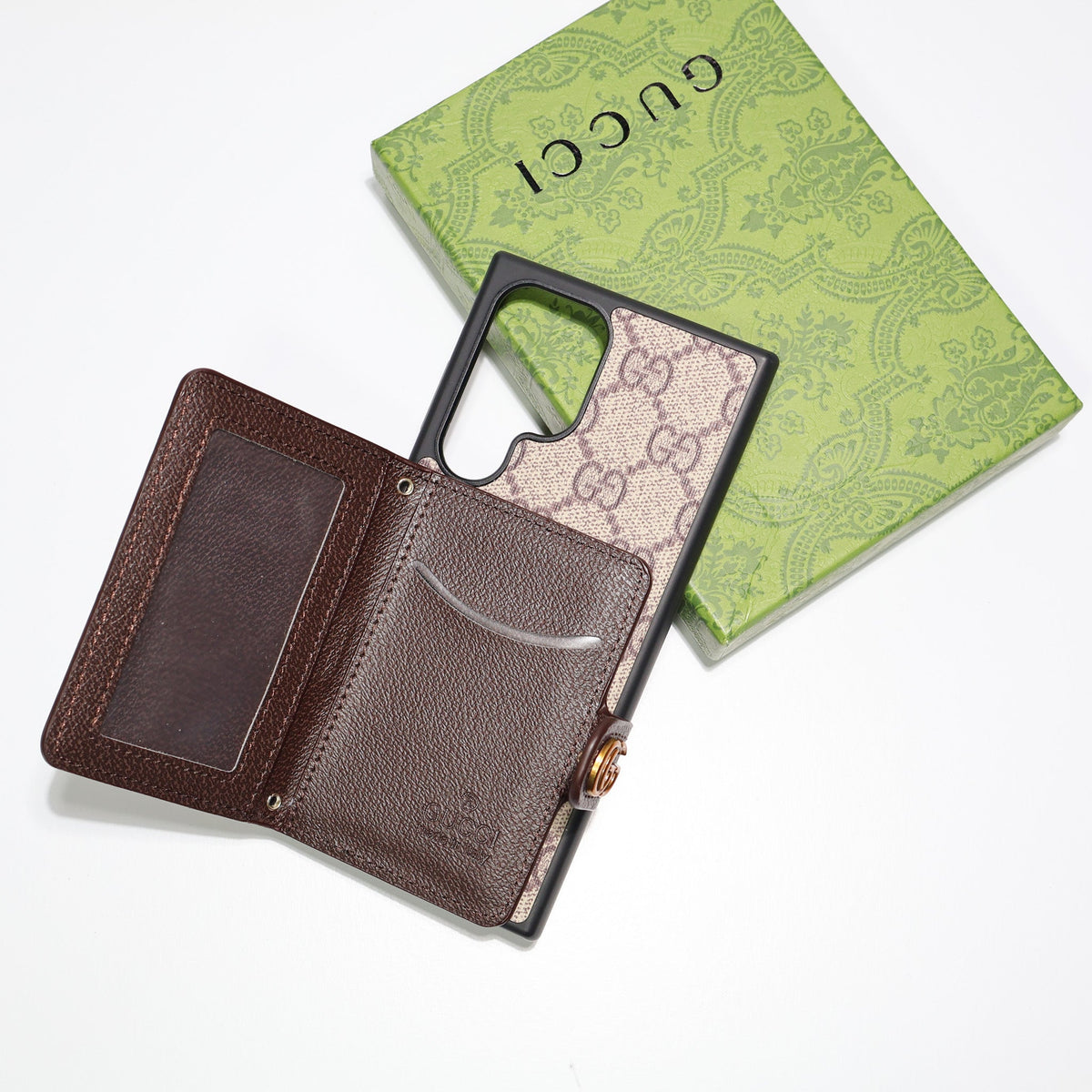 Coated Canvas Samsung Galaxy Phone Wallet GG Case