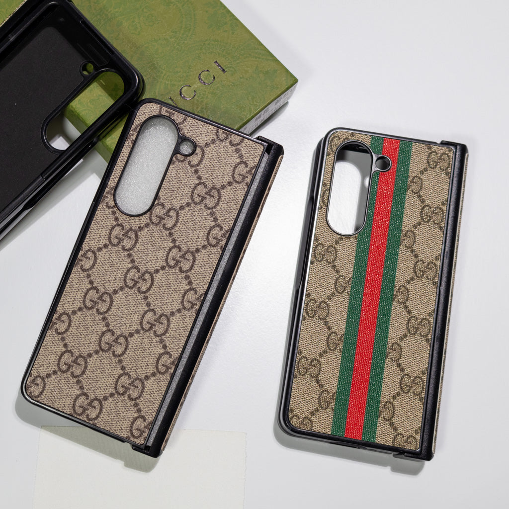 Classic Style GG Z Fold Case for 3 4 5 6 Series