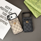 GG Card Slot Phone Case for iPhone 17 Series