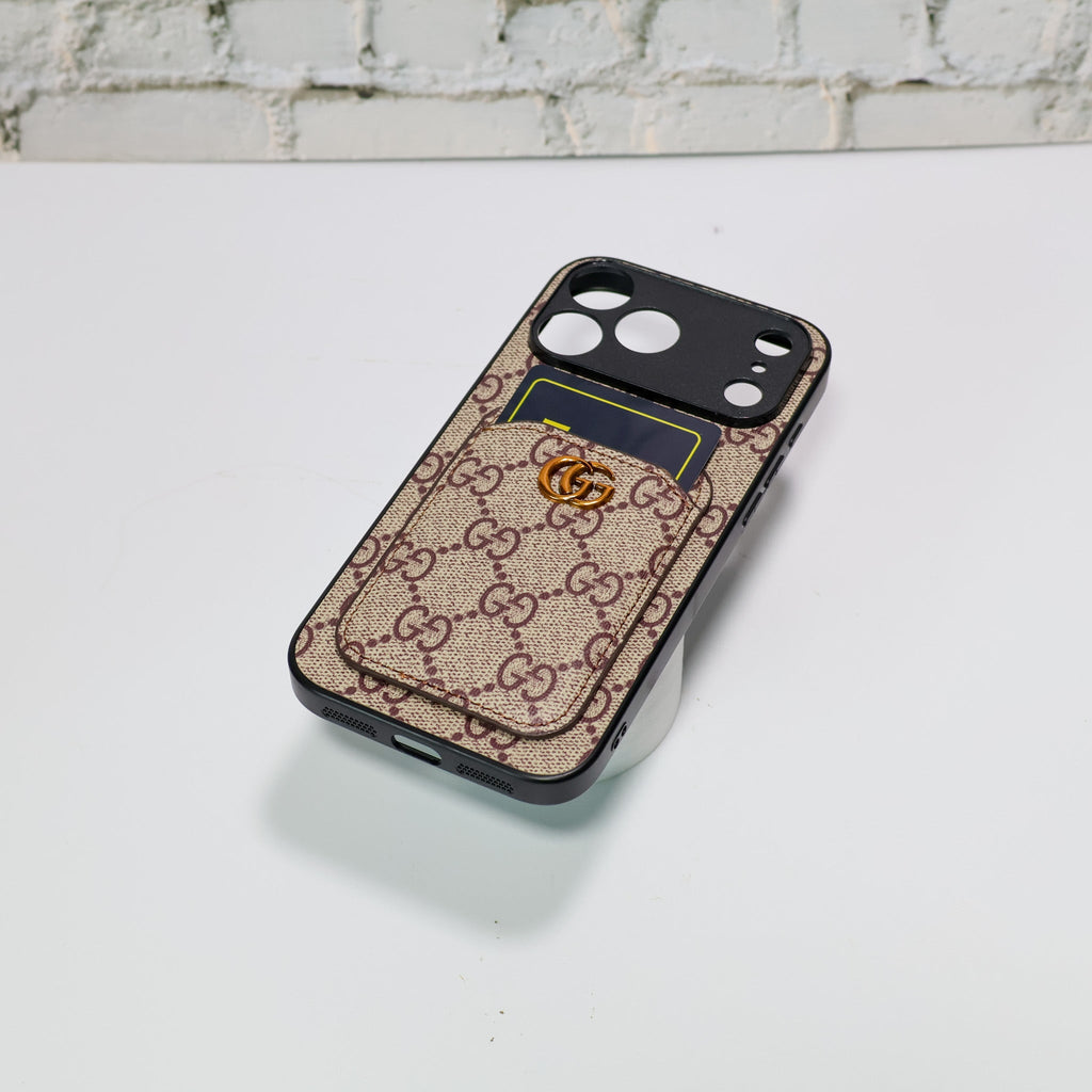 GG Phone Case with Card Holder