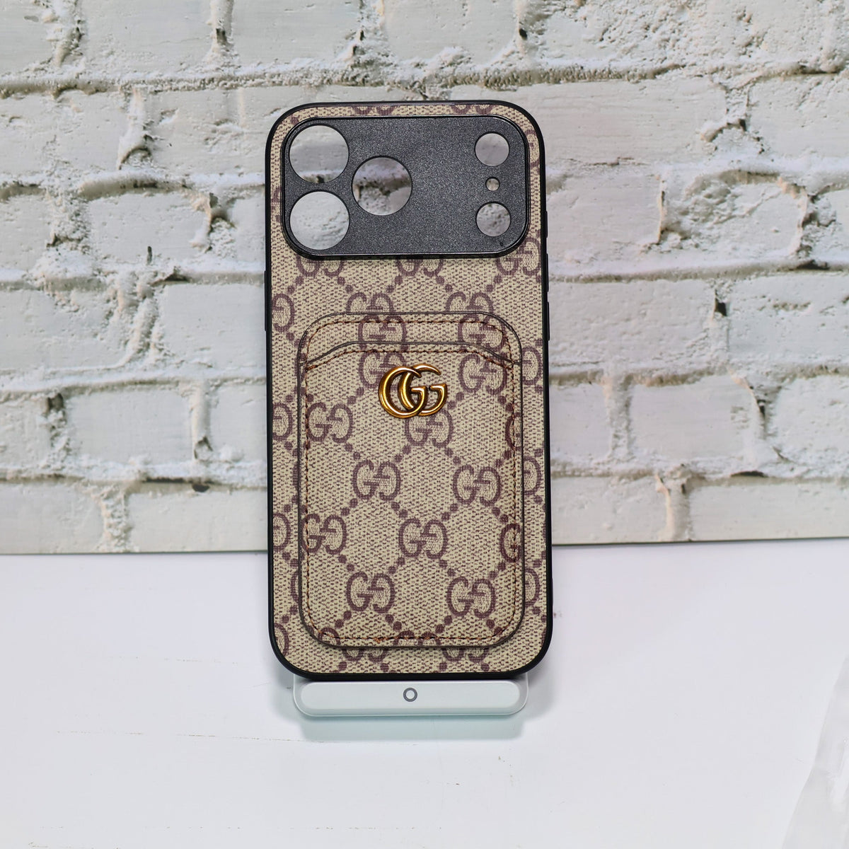 GG Phone Case with Card Holder for iPhone 17 Series