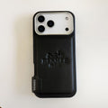H Stamped Leather Phone Case