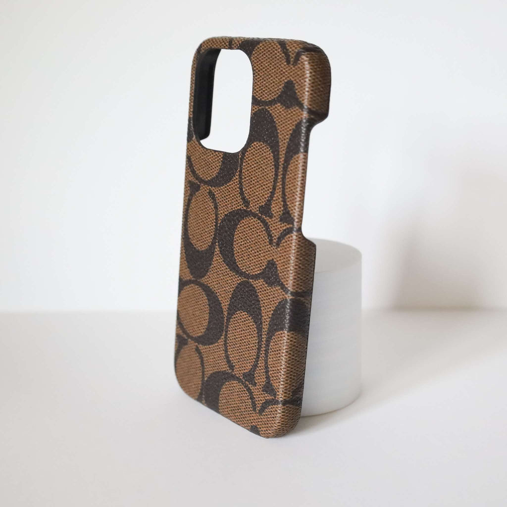 Brown Pattern Cell Phone Case iPhone 11 12 13 PR Max