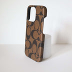Brown Pattern Cell Phone Case iPhone 11 12 13 PR Max