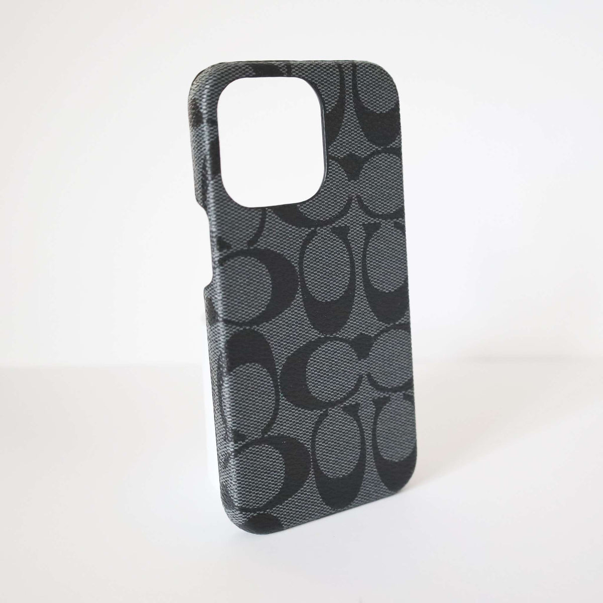 Black Pattern Cell Phone Case for iPhone 11 12 13 Pro Max
