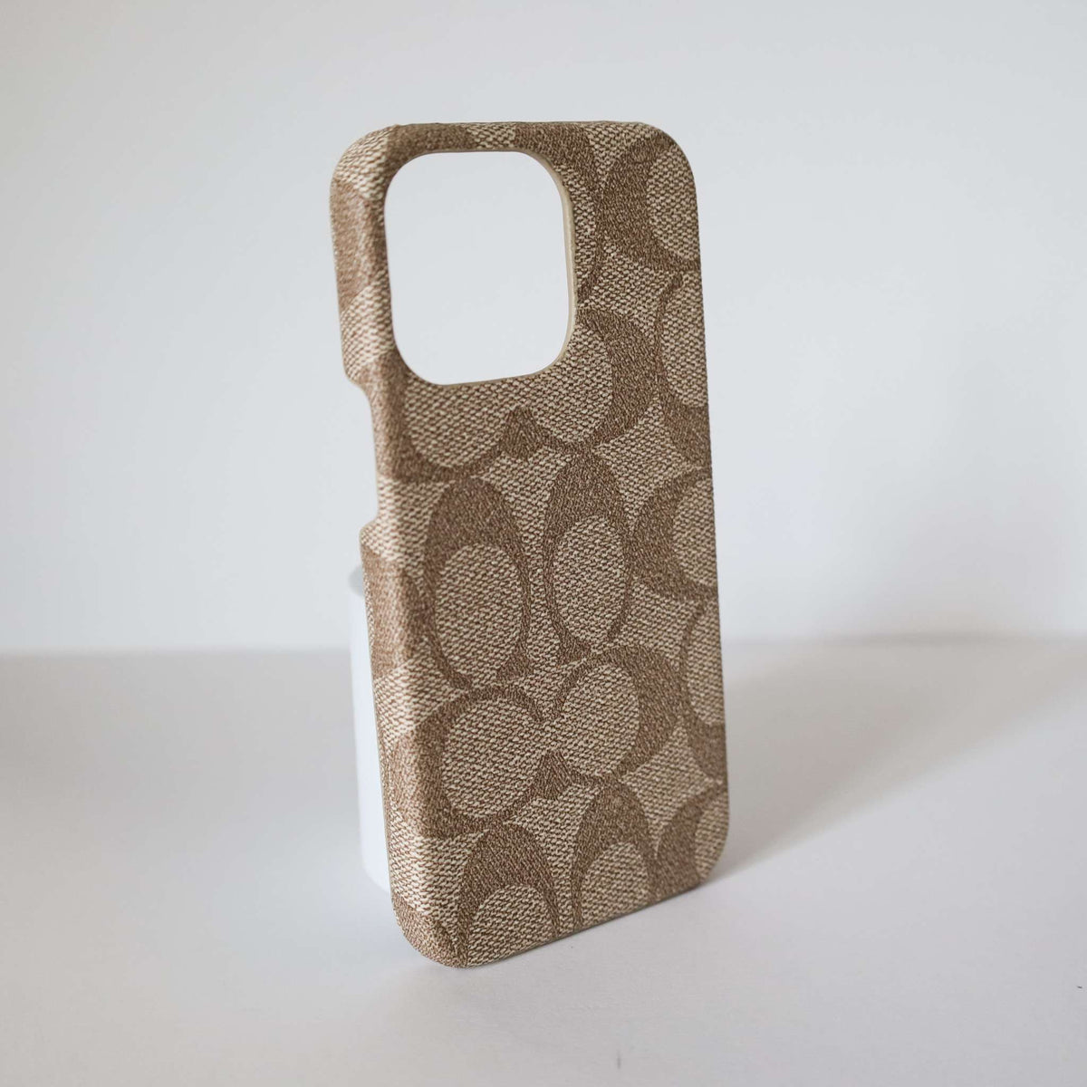 Ch iPhone 13 Case Light Beige